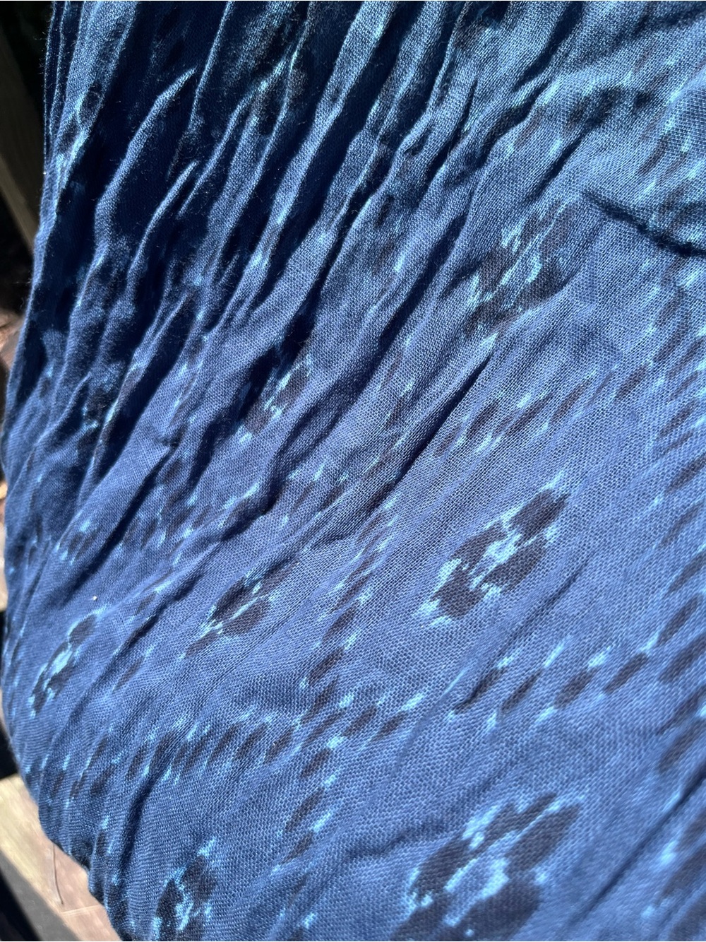NWT Tommy Hilfiger Indigo Ikat Maxi Skirt